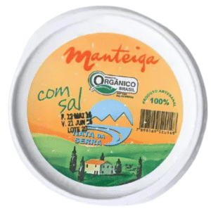 Manteiga Com Sal Orgânica